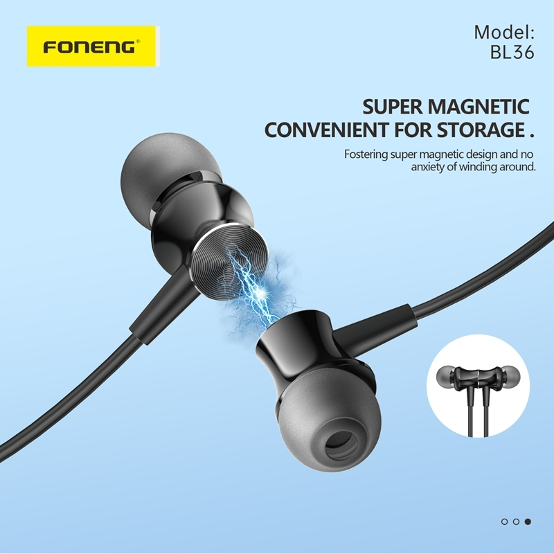 FONENG Deep Bass Neckband Bluetooth Earphone BL36 22