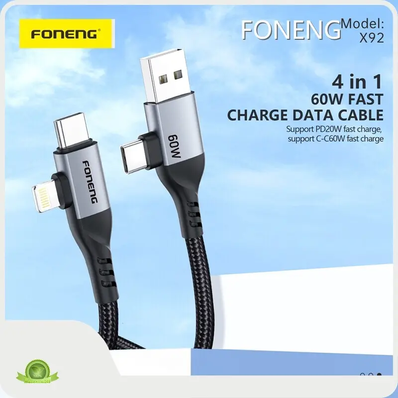 Custom Micro Usb Data Cable Suppliers Manufacturer | FONENG 1