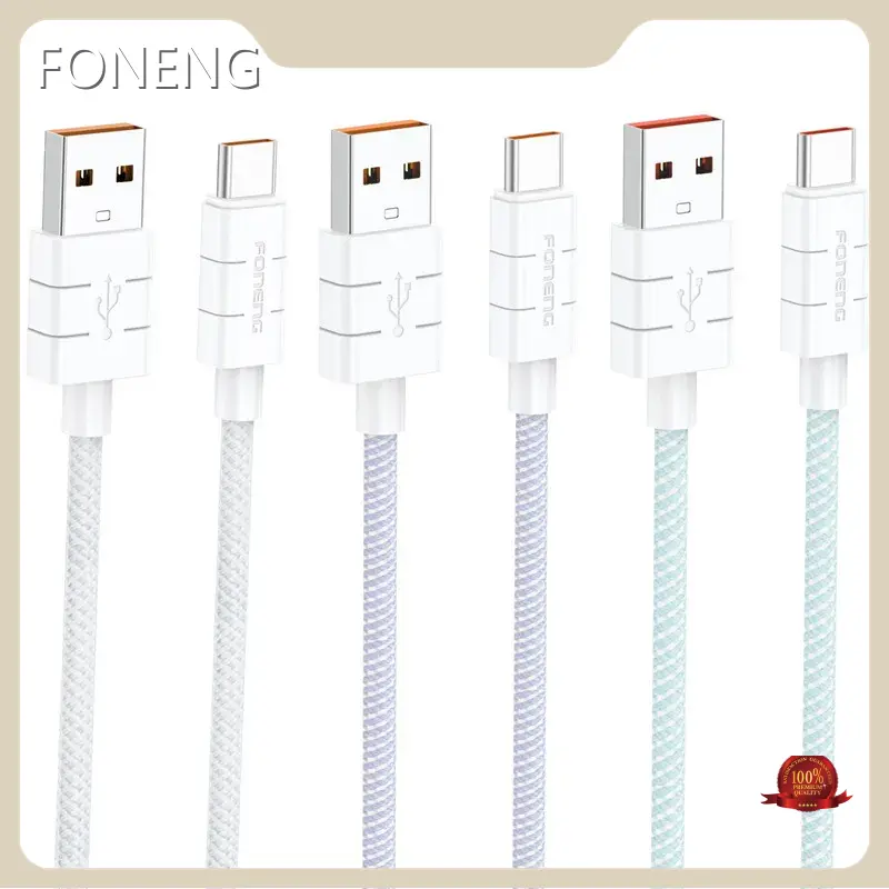 Usb Data Cable Manufacturer Type C Cable for Laptop by FONENG 1
