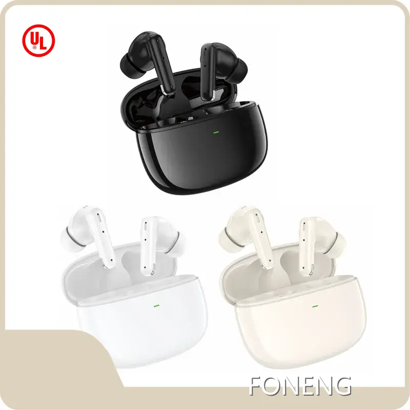 Topcustom Headset FONENG Black/White/Beige 1