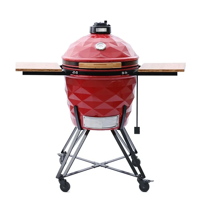 Mcd 22 Zoll Diamond Outdoor Bbq Island und Kamado Keramikgrill Gewerblicher Bbq Grill 6-8 Personen Wh 1