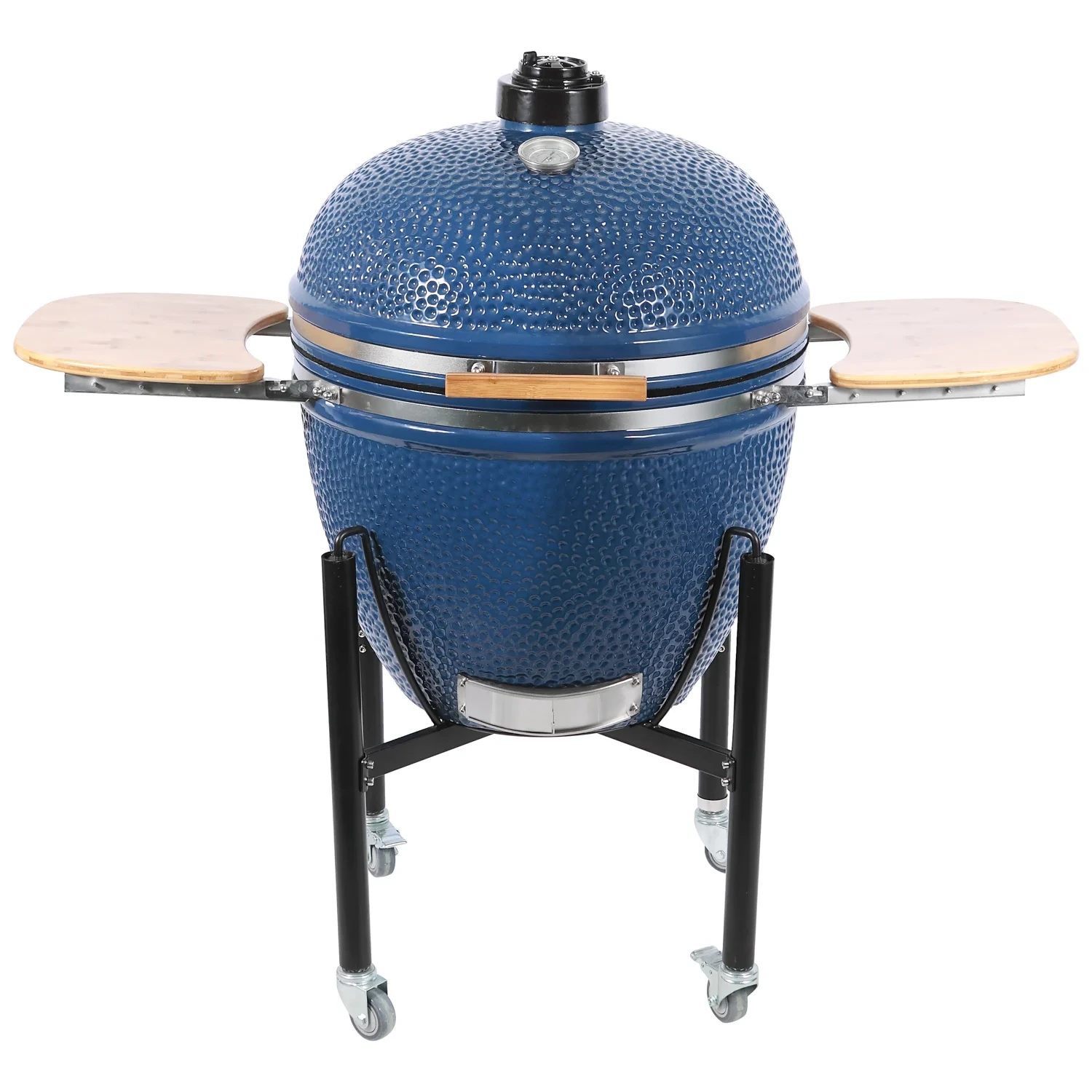 Mcd 29 inch Outdoor Tuin Grill Eiland Kamado Keramische Bbq Grill Met Pizza Oven Opvouwbare Houtskool Bbq Grill Wh 1