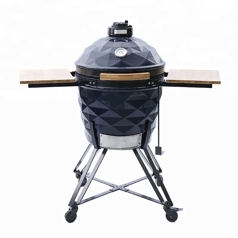McD 22 hüvelykes gyémánt állítható egyedi barbecue grillek kültéri kerti konyha tojás grill grillek Wh 1