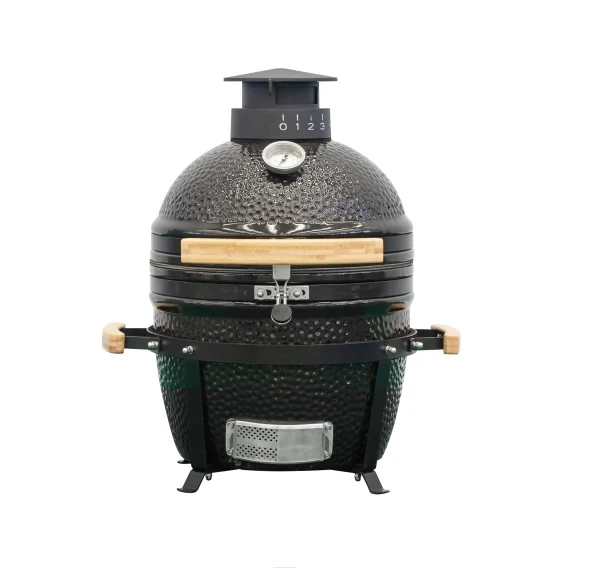 Mcd 16inch Kamado Bbq Grill Stand Bimetal Thermometer Barbecue Grill Outdoor Garden Bbq Grill Wh 1