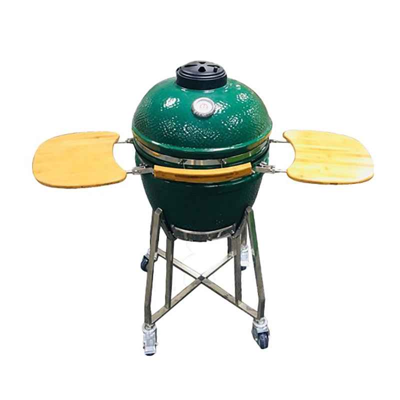 MCD 20inch Kamado BBQ Grill Charcoal Ceramic Pizza Roast Chicken Oven BBQ Grills 1