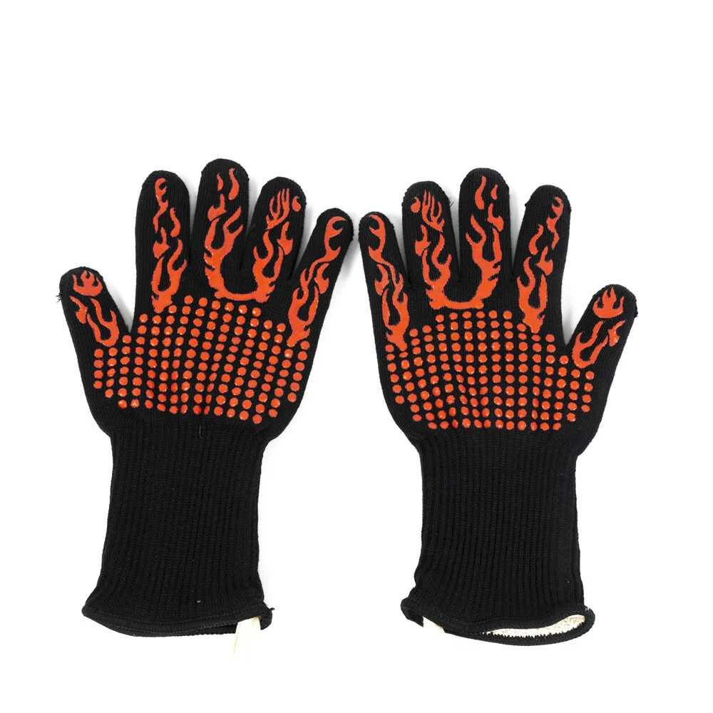 MCD Kamado-Zubehör, feuerfester Handschuh für Smoker, hitzebeständige BBQ-Grillhandschuhe 1