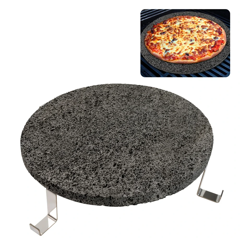 Mcd Kamado Lava -keittokivi pizzalle, lihalle, äyriäisille ja vihanneksille, eristävä lämpökivi 1