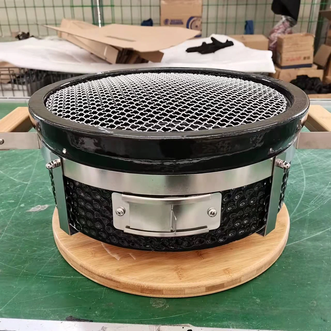 Mcd Factory Direct Sales Intérieur et extérieur Mini Table ronde japonaise en céramique Kamado Bbq 1