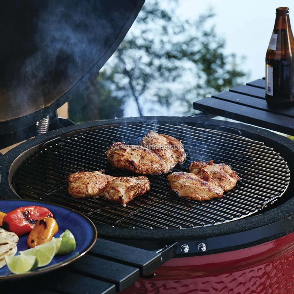 MCD 27inch Commercial BBQ Grill Grill Heavy Duty Kamado Ceramic Grill a carbone senza fumo esterno per esterni per esterno grill 1