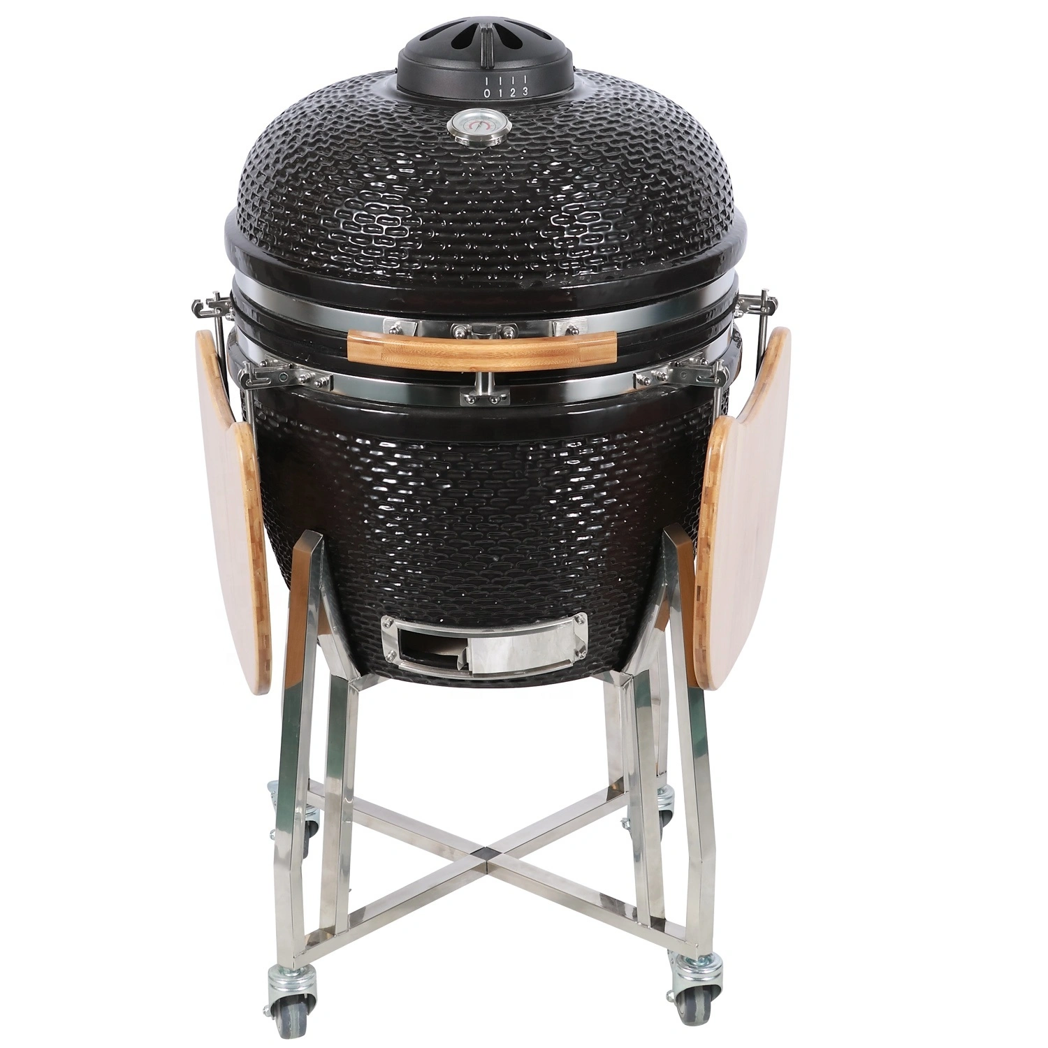 MCD giapponese giapponese giardino esterno bbq grill commerciale kamado 24inch fumogl grill personalizzato made 1