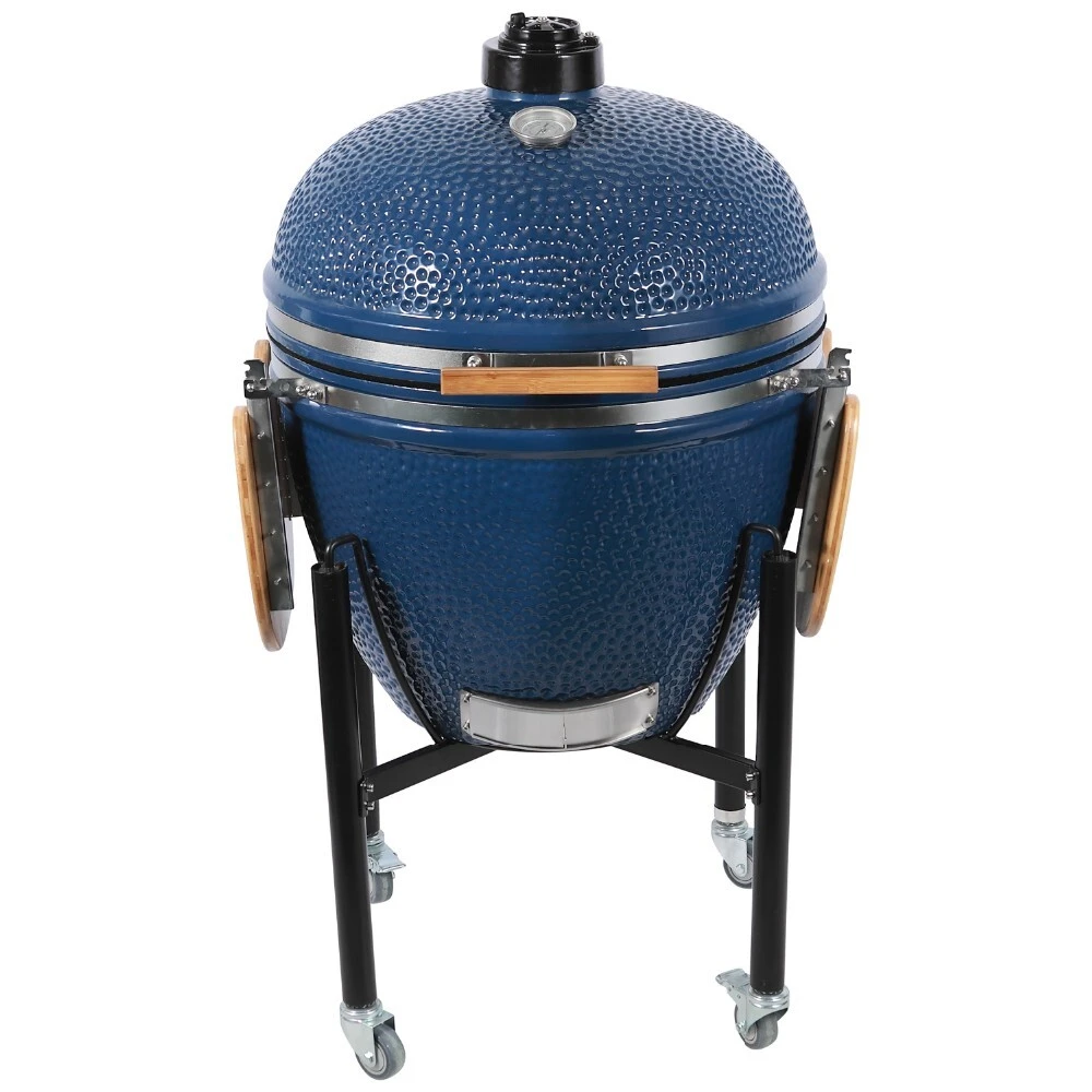 29inch MCD Barbecue Trolley 3-in-1 Kamado keramische houtskool BBQ Grill en accessoires 1