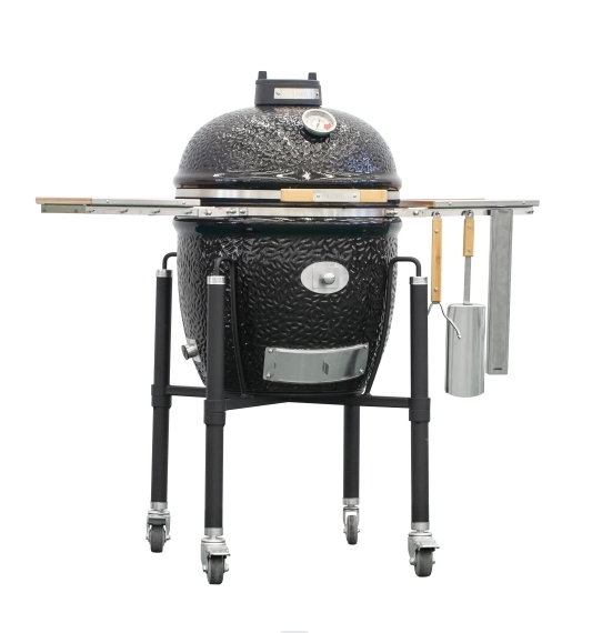 MCD 29-Zoll-Super-Großformat-Keramik-Holzkohlegrill-Smoker, Kamado-Grills aus Keramik für den Außenbereich 1