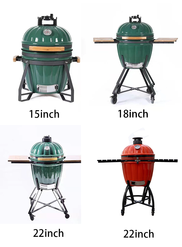 MCD 15 Zoll Innen BBQ Grill Rauchloser Ratorin Kamado Grill Effizienzkocher Ofen Tragbarer Grill Grill 1