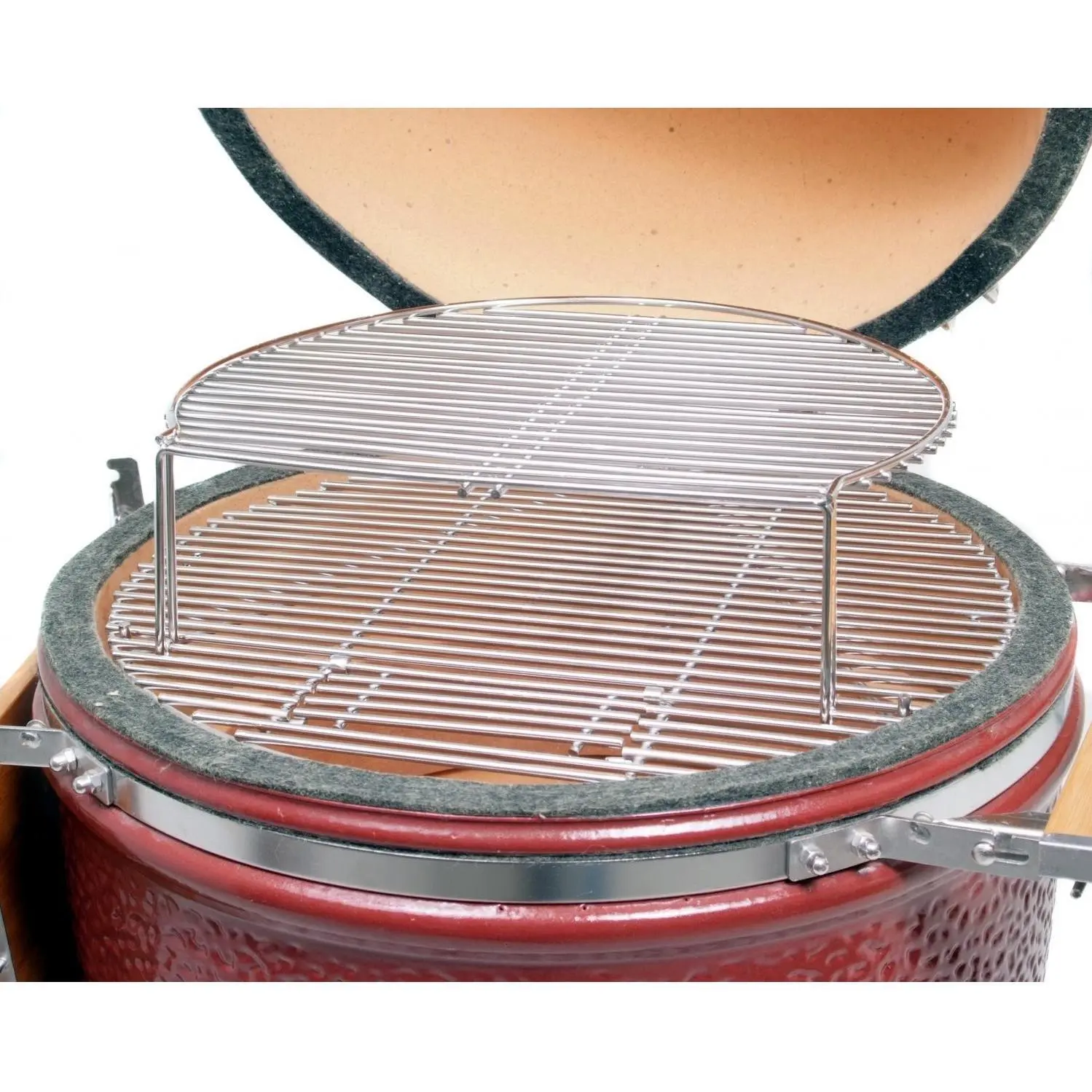 MCD Edelstahl-Grillverlängerung für Outdoor-Produkte für Kamado-Grillzubehör 1