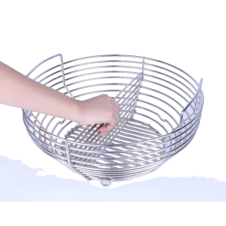 Heavy-Duty Stainless Steel Ash Basket + Charcoal Basket Set for MCD Ceramic Kamado Grill – Premium Outdoor BBQ Gear 1