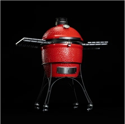 Griglia per barbecue a carbone senza fumo MCD da 27 pollici Griglia per barbecue in ceramica per uova all'aperto Kamado Griglie di cottura in acciaio inossidabile 1