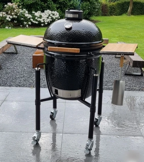 MCD 29inch Lüks Seramik Barbekü Izgara Kamado BBQ Izgara Masa Sepeti Kampı Barbekü Izgara Kömür Yemek Sobası 1
