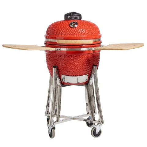 23 pollici MCD barbecue fumatore carrello a carbone bbq grill kamado brasiliano bbq flame grill 1