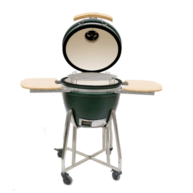 MCD 18 pollici isola barbecue grill affumicatore rimorchio Kamado barbecue commerciale pieghevole piatto 1