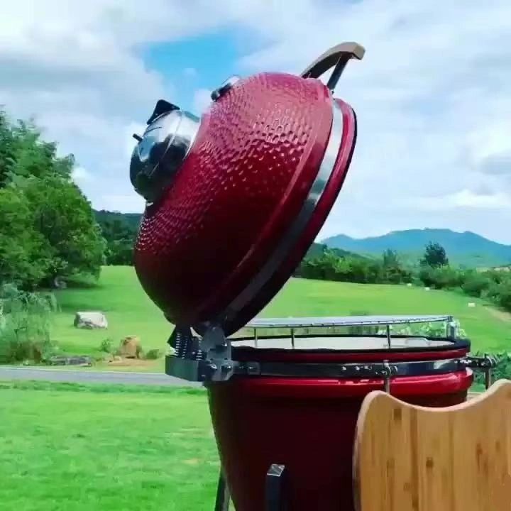 Kamado 24inch BBQ Outdoor Grill Grill Spollee senza fumo McD Vendita Ceramic BBQ Grill Stuffa 1