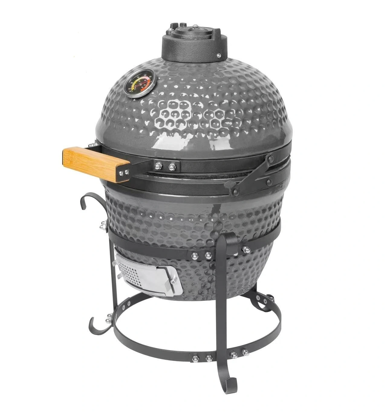 13inch MCD Indoor Restaurant BBQ Grill Patio BBQ Grill Kamado Ceramic Die Cut Logo 1