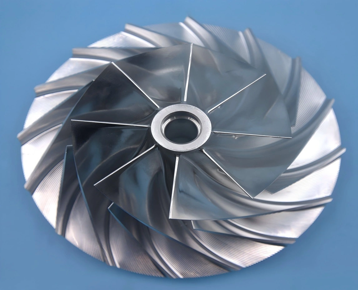 CNC turning-milling compound impeller 1