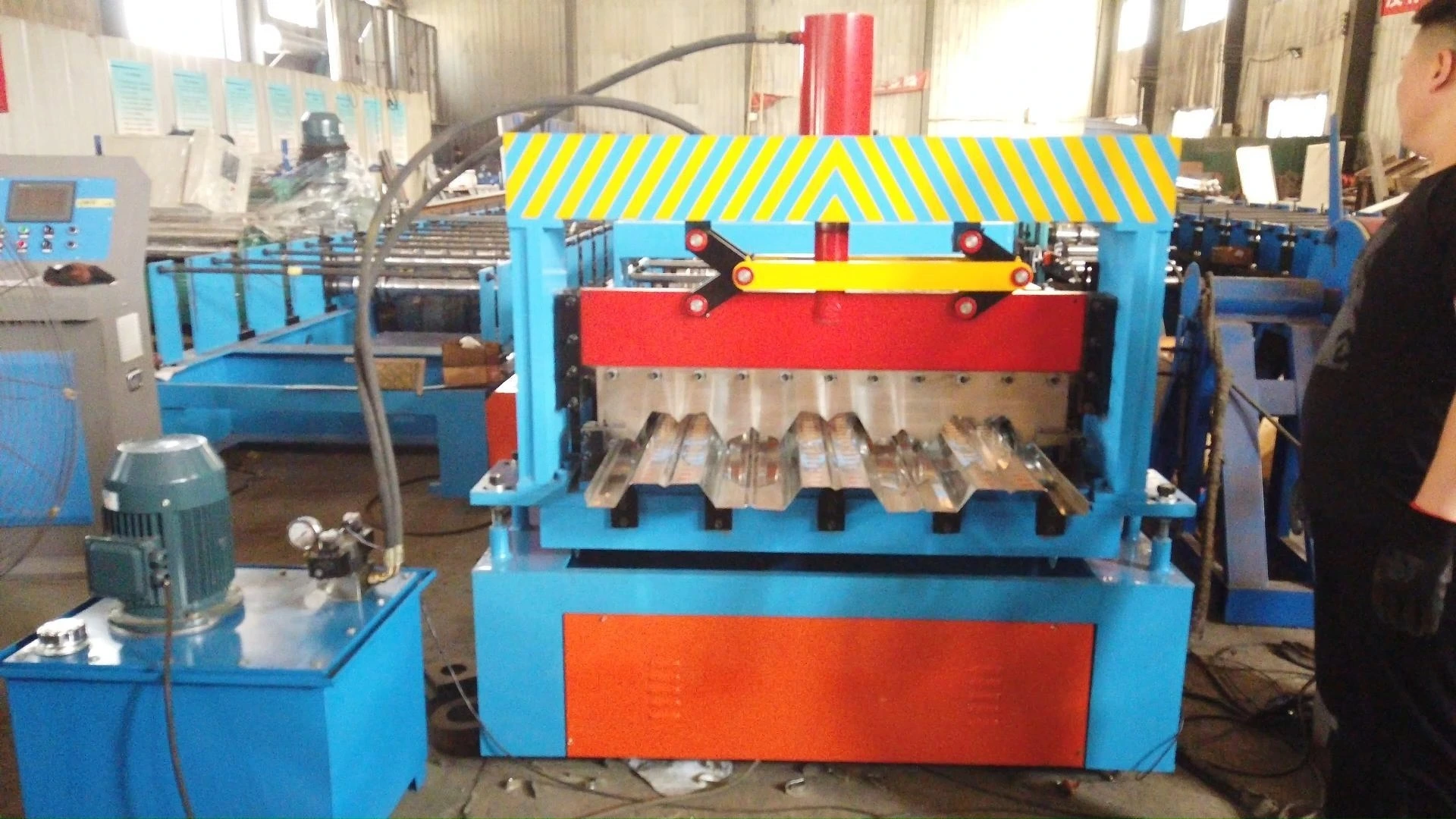 steel floor decking roll forming machine 1