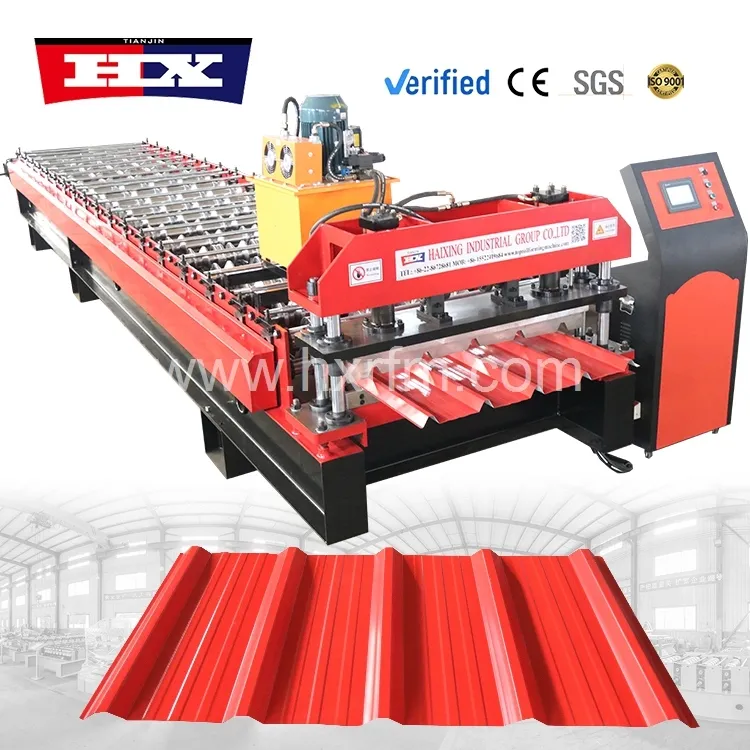 Roofing Sheet Roll Forming Machine Price - - HAIXING 2