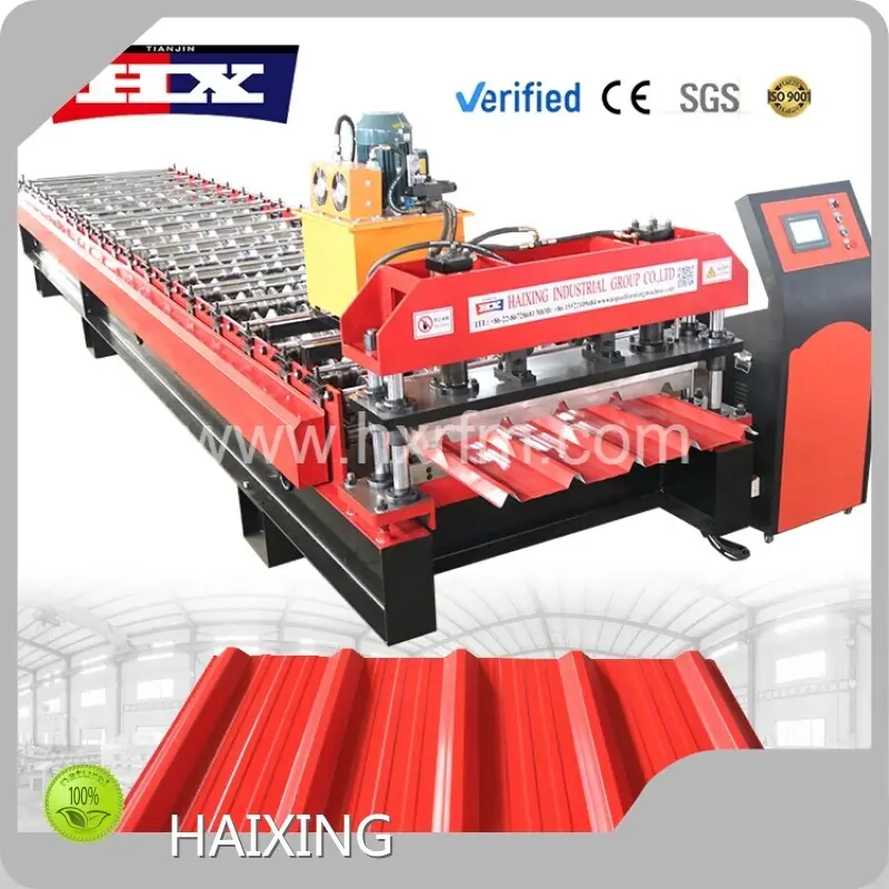 Roofing Sheet Roll Forming Machine Price - - HAIXING 1