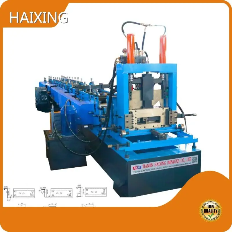 Purlin Roll Forming Machine for Sale - - HAIXING 1
