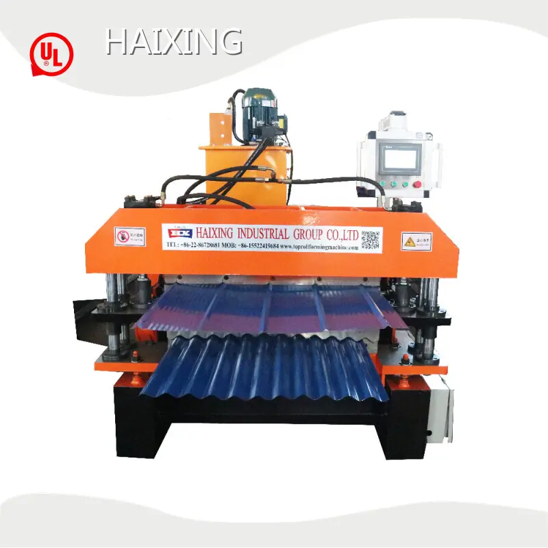 Roofing Sheet Roll Forming Machine Price - - HAIXING-1 1