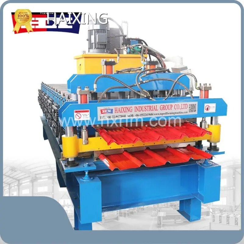 Roof Sheet Manufacturing Machine Price - - HAIXING 1