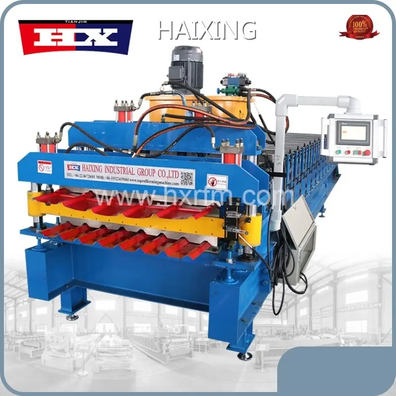 Roof Sheet Roll Forming Machine Wholesale - HAIXING 1