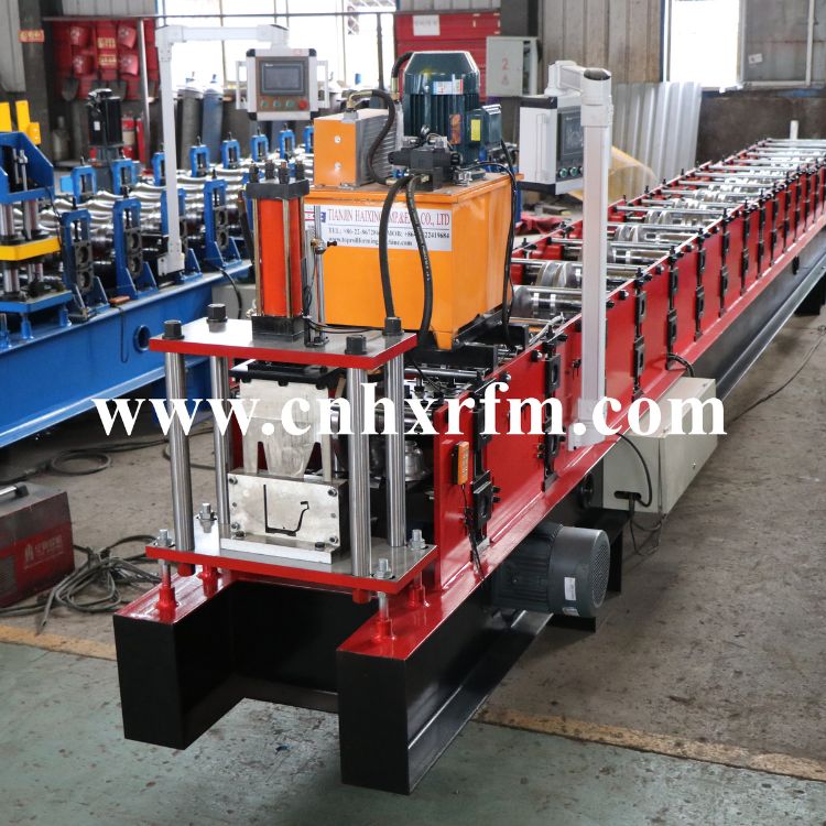 Highly Customizable Metal Gutter Roll Forming Machine | HAIXING 5