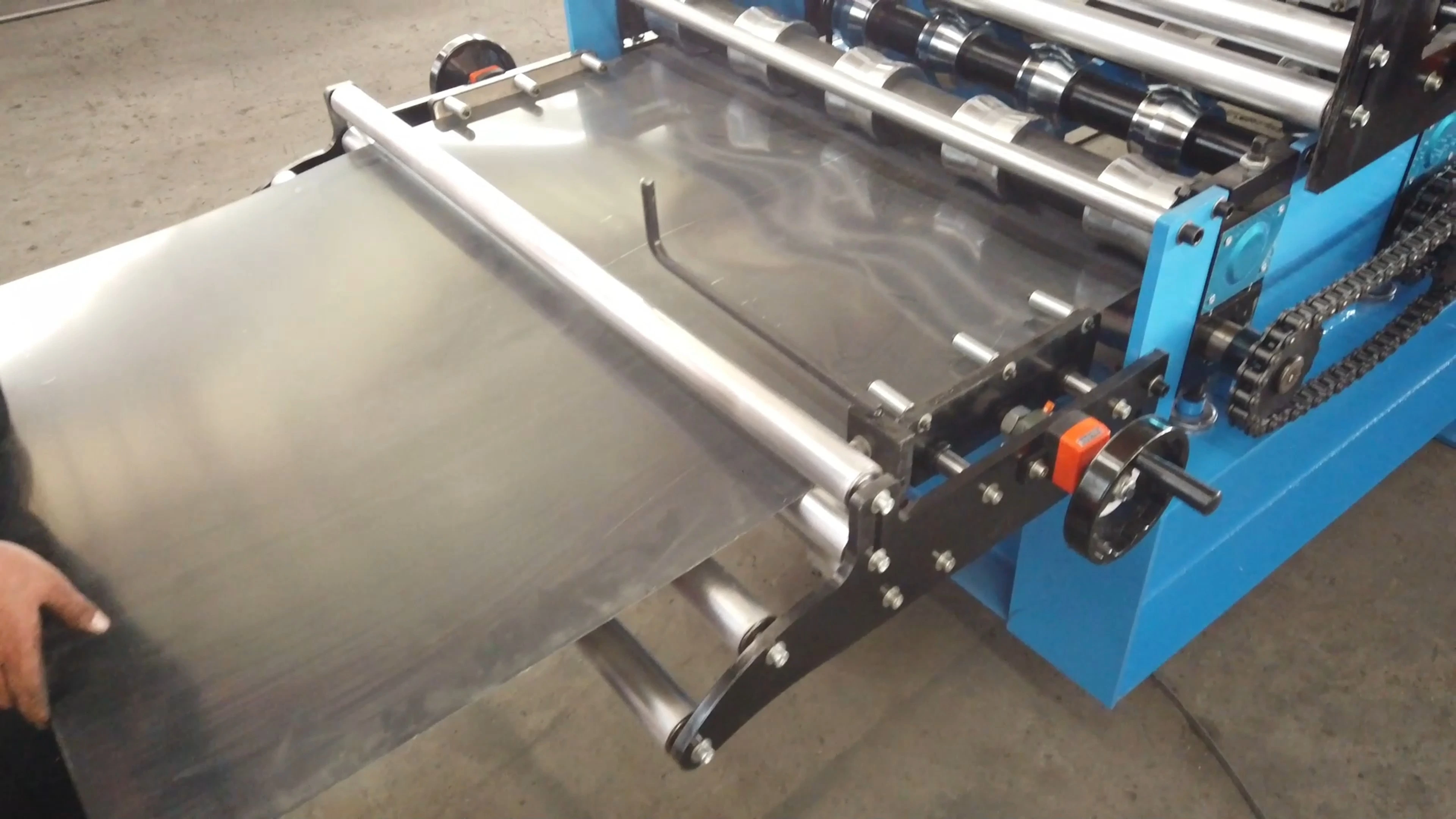 Automatic Trapezoidal and Corrugated Steel Double Layer Roll forming machine 1