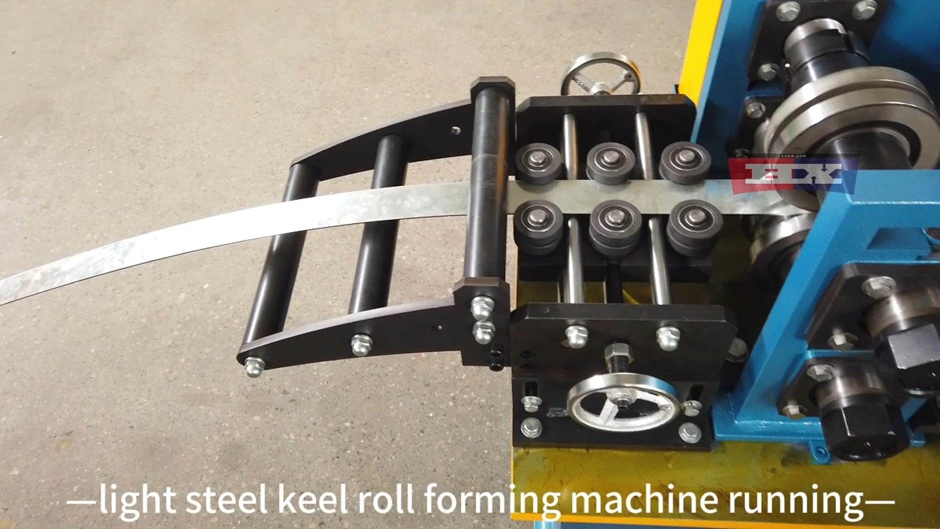 L metal stud and track roll forming machine 1