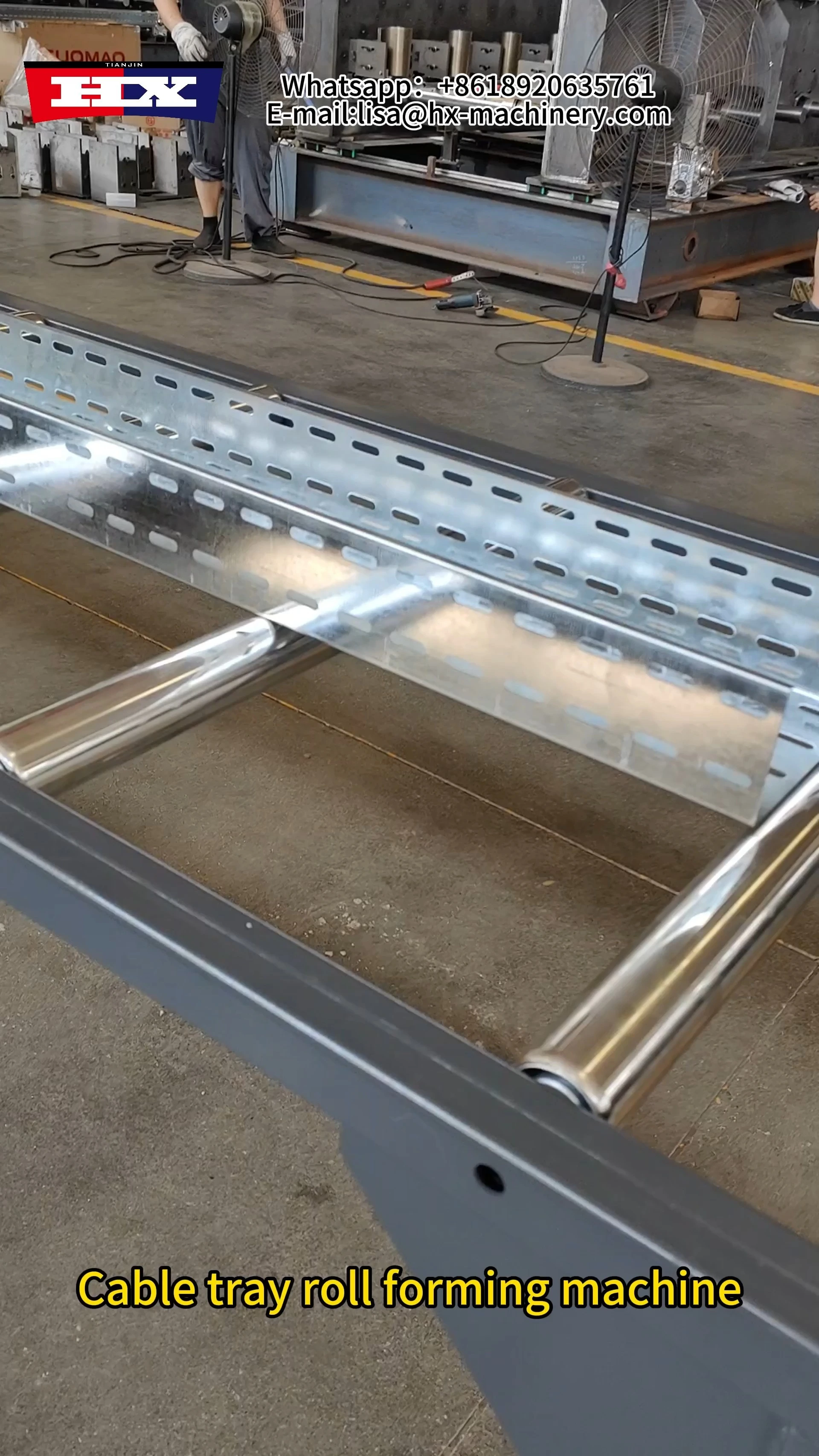 China Cable Tray Accessories Production Machine Manufacturer 1