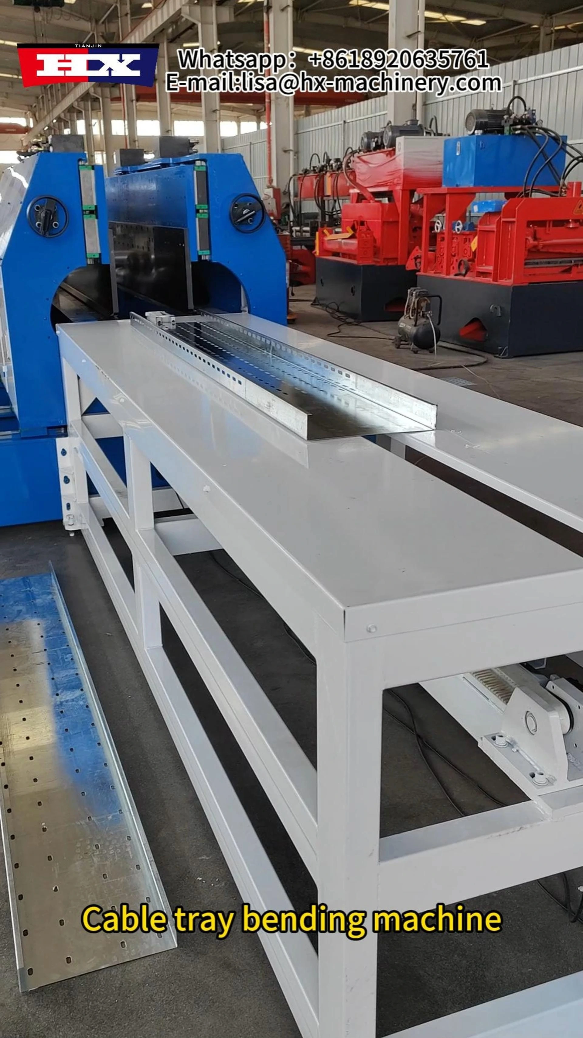 Cable Tray Bending Machine | Precision Fabrication Equipment 1
