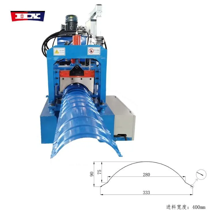 Roof ridge cap roll forming machine1 1