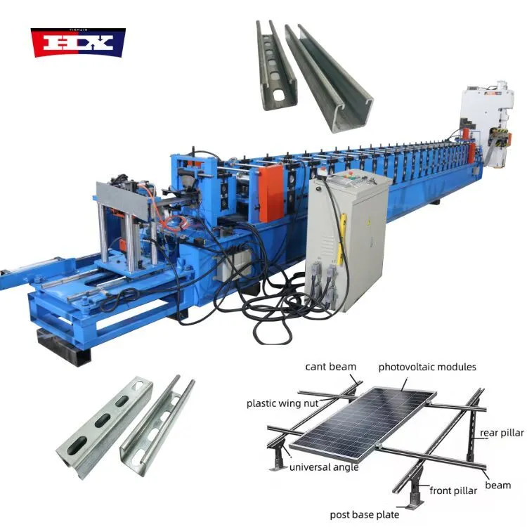 Roll forming machine for solar structure 1