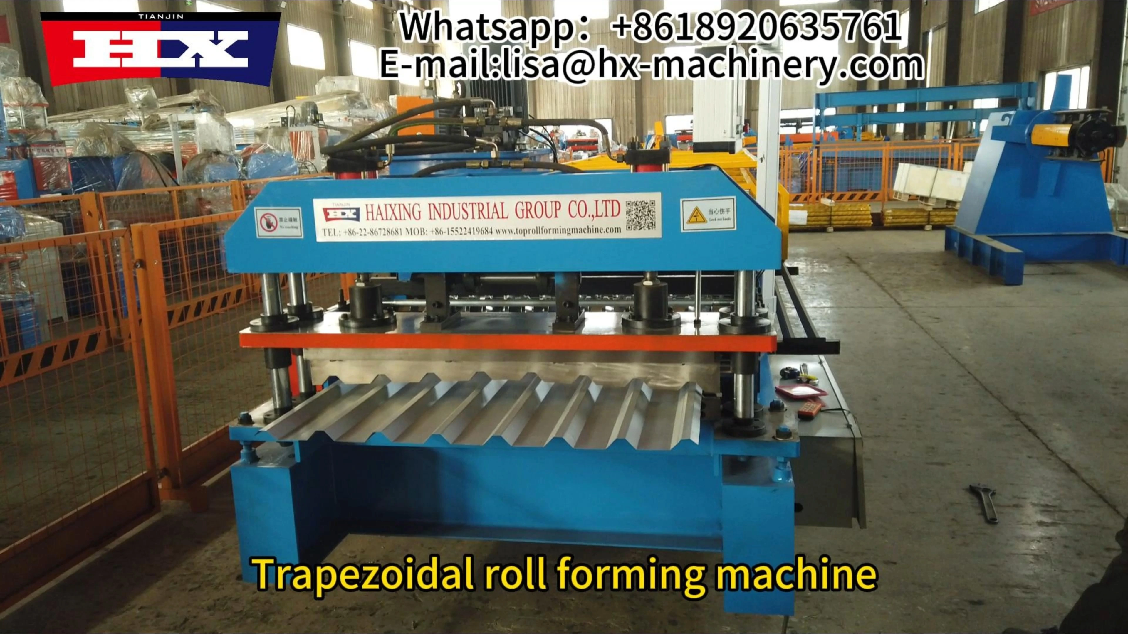 trapezoidal roof roll forming machine for sale 1