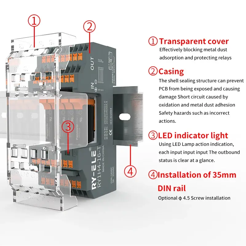 Custom Push Button Switch RY-ELE RY-ELE 4
