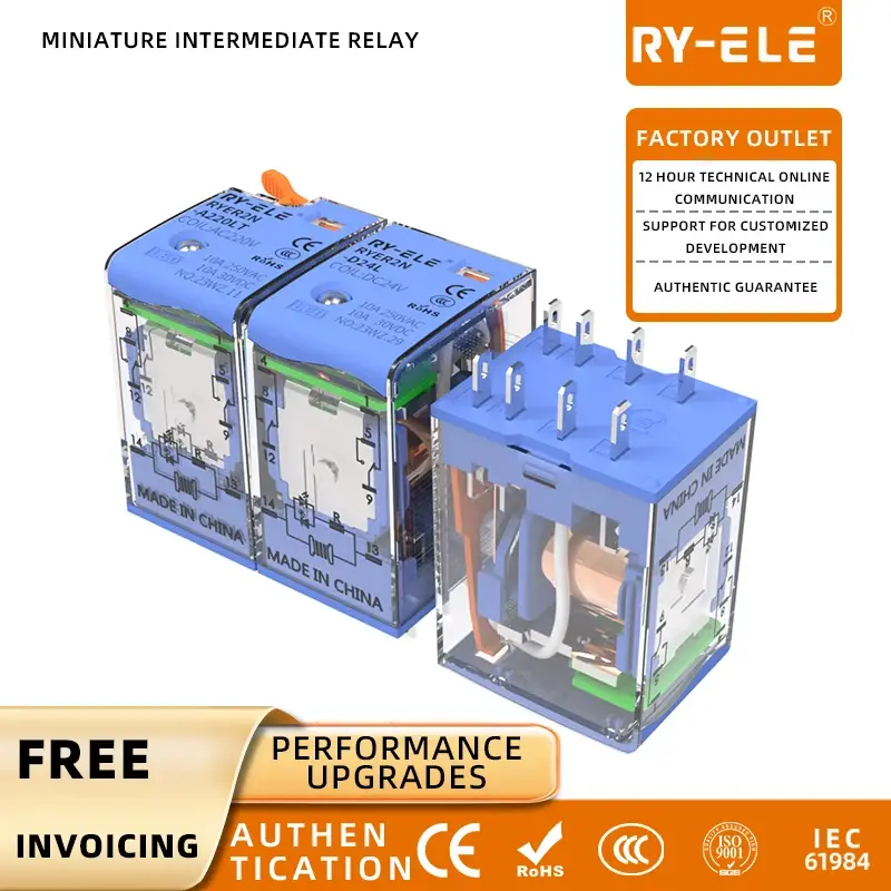 Custom 24vdc Relay Sealed RY-ELE 7