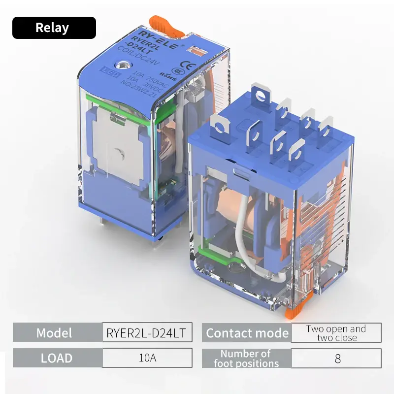 Реле высокого напряжения RYER2L-A24LT от RY-ELE 4
