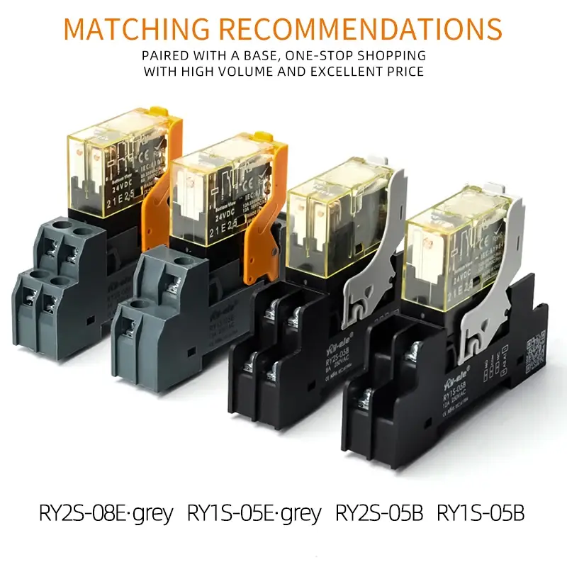 Relay Socket 1000mΩ(500VDC) by RY-ELE 7