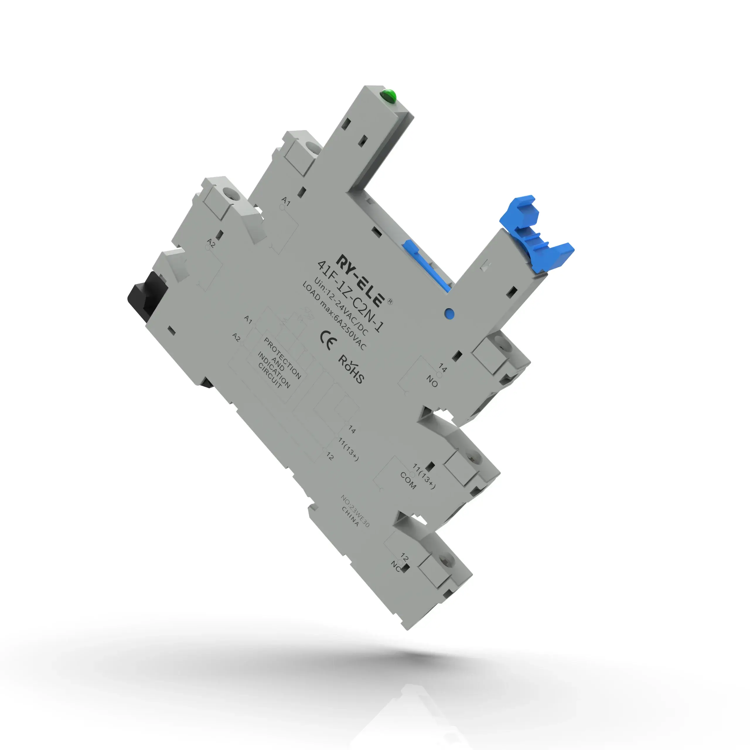 What is the typical voltage and current rating of an automotive relay? 1
