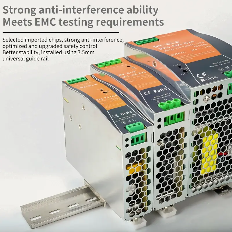 Wholesale Ac Dc Din Rail Power Supply RY-ELE ब्रांड 6