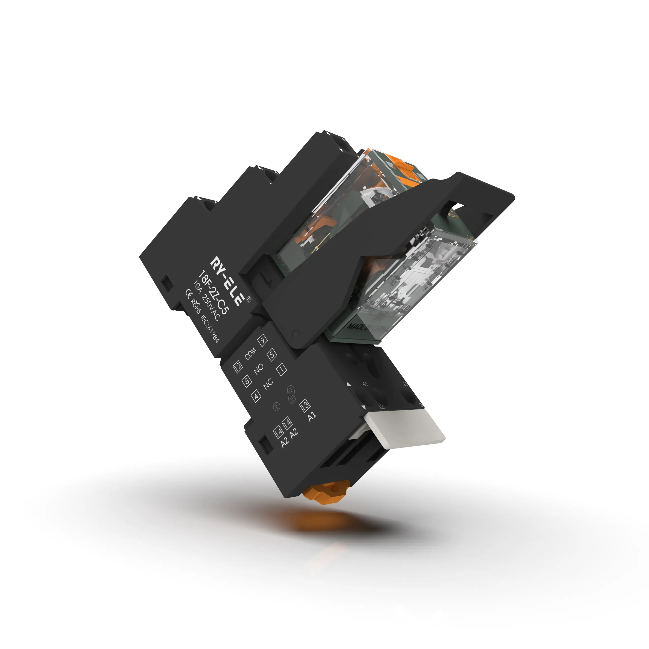 Wholesale Automotive Relay Pcb Socket RY-ELE Brand 5