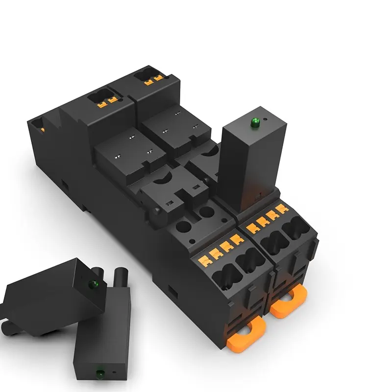 Soquete de relé OEM de 14 pinos RY-ELE -40℃~+70℃ 3