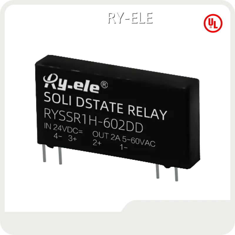 Relé de estado sólido de CC RY-ELE Marca Miniatura Propósito general 1
